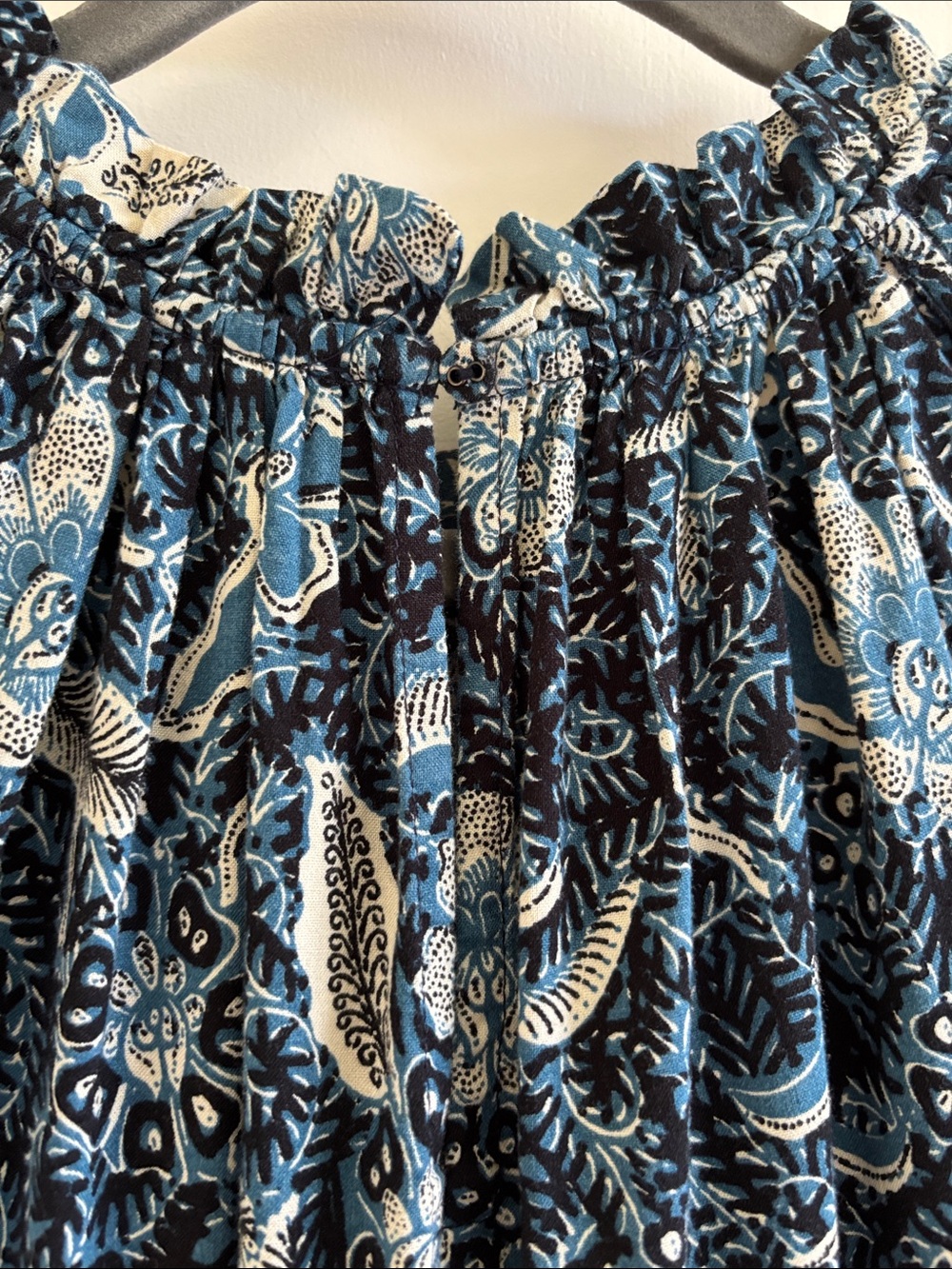 Ulla Johnson Kasmin cotton-blend tiered dress boho summer resort wear - Picture 7 of 13